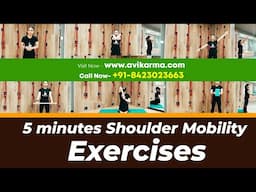 5-Min Yoga for Shoulder Mobility & Flexibility | Quick Yoga Routine for Pain Relief