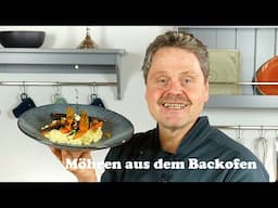 Geröstete Möhren aus dem Backofen