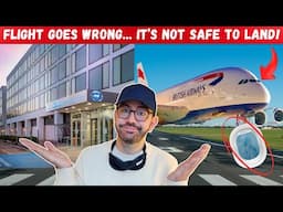 Aeroplane window cracks and this happened!? & Gatwick Hilton Hotel Tour. Mr Carrington