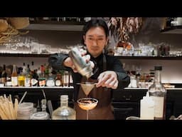 Bartender in Tokyo shares 3 Cacao based Cocktails: Cacao Vesper Martini, Roquefort au Chocolat, ...