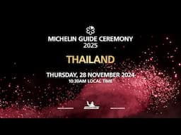 MICHELIN Guide Ceremony Thailand 2025