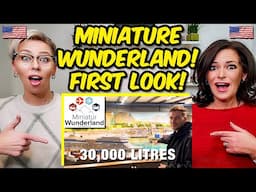 American Couple Reacts: Miniature Wunderland - Germany! Inside The $50 Million Miniature World!