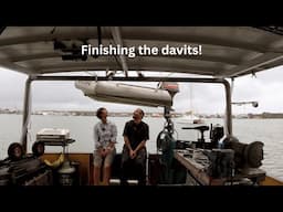 Finishing the Davits - Project Brupeg Ep. 390