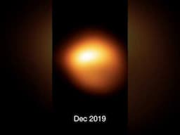 Why Did Betelgeuse Dim in 2020? #shorts #space #science