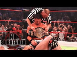 AJ Styles WINS TNA World Title (FULL MATCH) | No Surrender 2009