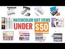 Christmas Gifts on a Budget for Watercolor Artists