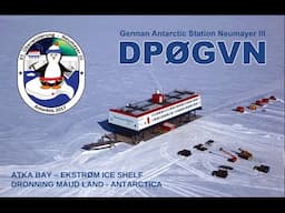 A Listen on SDR to The Antarctic station questions and answers via QO100 Satelite