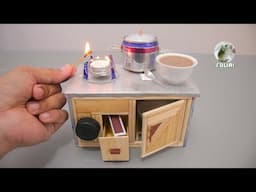 Mini Stove DIY - How to Make Home-Made Camping Stove