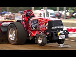 Tractor Pulling 2024: Light Pro Stock Tractors & Unlimited Super Stocks pulling in Goshen, IN