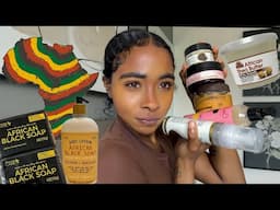 Discovering African Beauty: All the African Skincare & Haircare I Bought here in Africa 🇿🇦