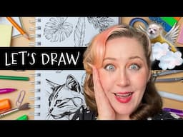 drawing and coloring with alcohol markers | LML Podcast