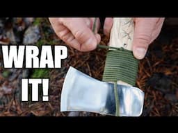 How to Wrap An Axe Handle