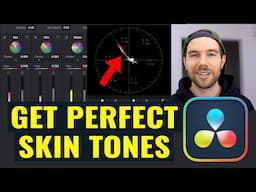 How To Get Perfect Skin Tones FAST in DaVinci Resolve 19 (New Color Tool)