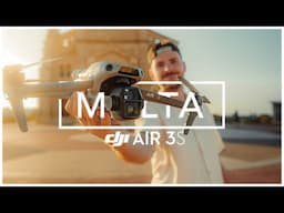 DJI AIR 3S - Fly through MALTA (Cinematic Travel Video)