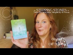 Stepping Stones: Embracing Life's Path with Divine Guidance | ORACLE CARD OF THE DAY