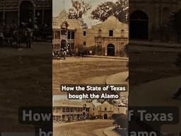 How the state of Texas ended up owning the Alamo  #texashistory