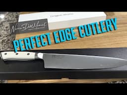 Perfect Edge Cutlery - Knife Review 240mm BD1N Steel Gyuto and 150mm BD1N Honesuki