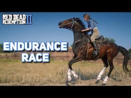 ENDURANCE HORSE RACE (Helmet Cam) - Red Dead Redemption 2 Roleplay | Pinehaven