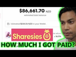 How much Dividends I got in Novemebr & December 2024 | Sharesies NZ Dividend Portfolio