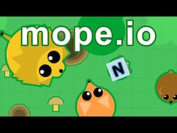 Is Mope.io Dead? Why I'm Taking A Break From Mope.io & YouTube