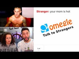 Going on Omegle with my Mom *she fell in love*