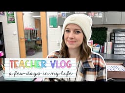 TEACHER VLOG | chilly teacher planning days, productive