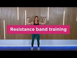 12 minute resistance band strength workout | Upper body | Bupa Health