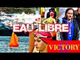 Eau libre Victoire Eden 11 ans, toutes catégories championnat de Bretagne  Guerlédan à la nage 2022