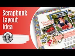 Scrapbook Layout with Lots of Layers / Stampin' Up Storybook Life