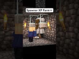 Spawner XP Farm in Minecraft💀