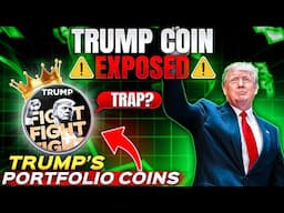 Trump Coin Exposed - $TRUMP MEMECOIN Buy or Not? Donald Trump Crypto Portfolio 2025 - Solana or XRP