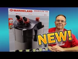 NEW Marineland Magniflow 400 Canister Filter Unboxing, Setup, & Review