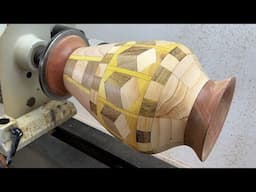 Amazing Woodturning Crazy - An Artistic 3D Idea With Those Motif Unexpected And Unique On Wood Lathe