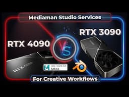 RTX3090 vs RTX4090 for creative workflows.