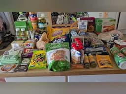 Food Bank/Pantry Haul: 10/10/25