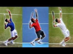 Tennis Players Imitating each other