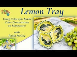 Lemon Tray 2024 Green & Blue