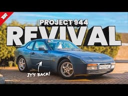 REVIVING our OLD Porsche 944 Project Car