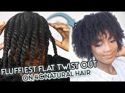 PERFECT Flat-Twist Out EVERYTIME on Type 4 Natural Hair