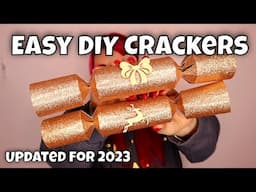 DIY Christmas Crackers - Updated 2023 - MoggyBoxCraft