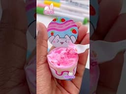 try this yummy ice cream 🍨 #shorts #diy #helenascraft #craft #youtubeshorts