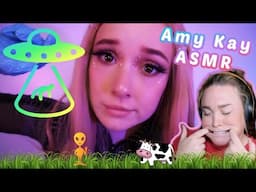 Cow Abducting Aliens Accidentally Beam Me Up Instead 👁👄👁 ft. Amy Kay ASMR