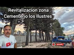 En vivo sigue revitalizacion en Cementerio los ilustres #elsalvador