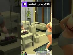 Help! MY SIM CAN'T STOP DANCING 🤣 | melanin_more528 on #Twitch