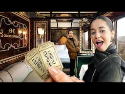 ON DORT DANS LE TRAIN LE PLUS CHER DU MONDE : L'ORIENT EXPRESS