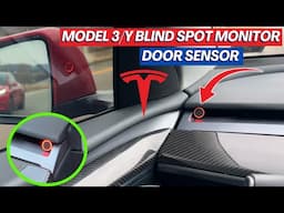 2025 Tesla Model 3/Y Blind Spot & Door Alert Upgrade – A Must-Have Accessory!