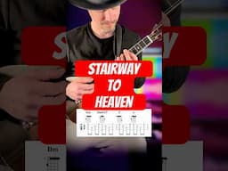 Stairway to Heaven Ukulele Tutorial - Led Zeppelin #shorts #ukulele #tutorial