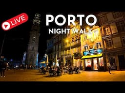 🔴 PORTO Portugal LIVE: Porto Night Walk