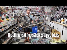 The Ultimate Vintage GT Bikes Restoration Tips & Tricks!