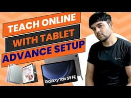 [ADVANCE SETUP] Teach Online Using Android Tablet With LIVE Classes !!! Step By Step Details